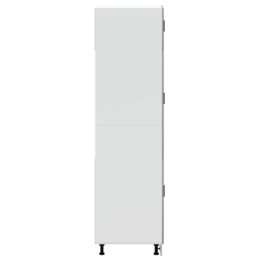 Kitchen Cupboard "Porto" Grey Sonoma Engineered Wood